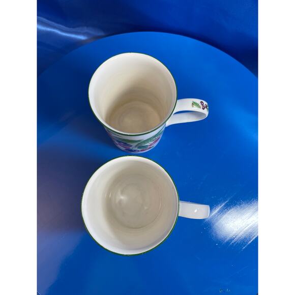 Lascelles Classic Collection Cherry Design Coffee Mugs Made in England - Picture 5 of 6